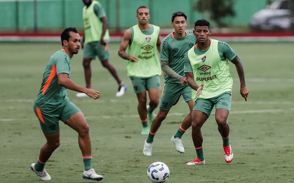Hércules em treino do Fluminense