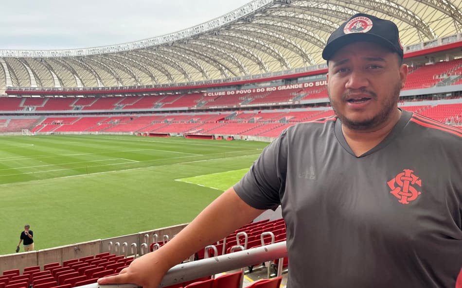 Anderson Valença, torcedor do Internacional