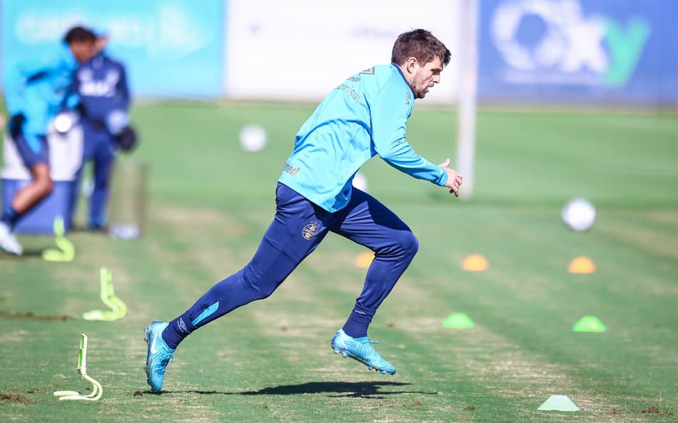 Kannemann foi um dos jogadores preservados diante do Sportivo Luqueño-PAR. (Foto: Lucas Uebel/Grêmio FBPA)