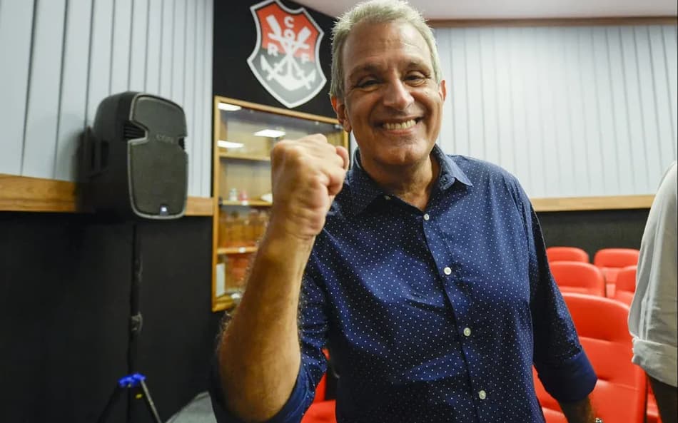 Luiz Eduardo Baptista, o BAP, presidente do Flamengo (Foto: Marcelo Cortes/CRF)