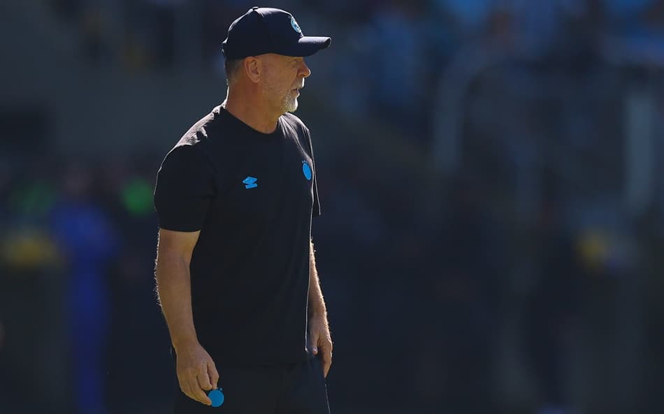 Mano Menezes em jogo do Grêmio. (Foto: Guilherme Testa/Grêmio FBPA)