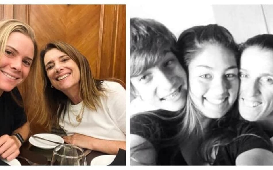 No tênis, Dia das Mães com emoção nas famílias Meligeni e Pigossi