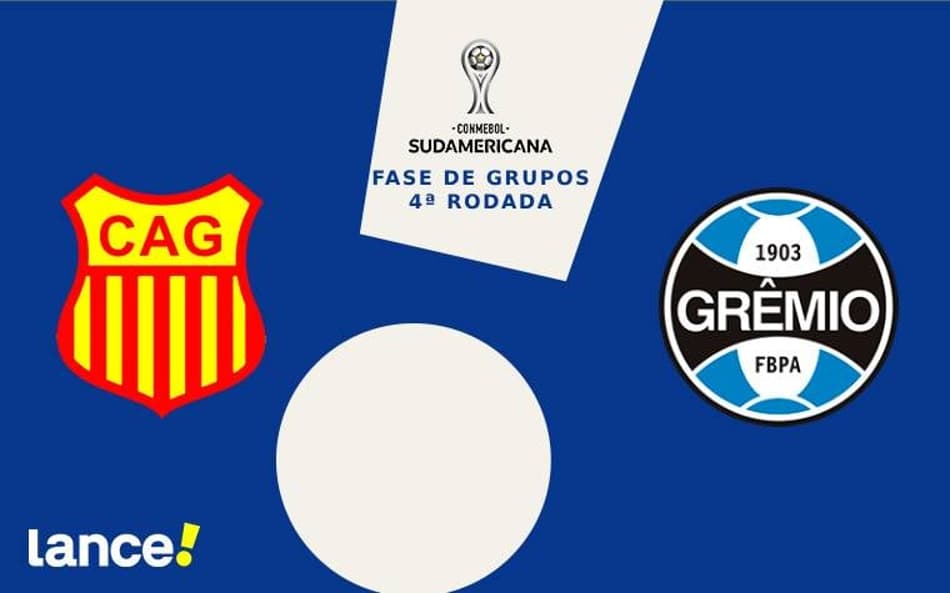 Atlético Grau x Grêmio. (Foto: Arte Lance!)