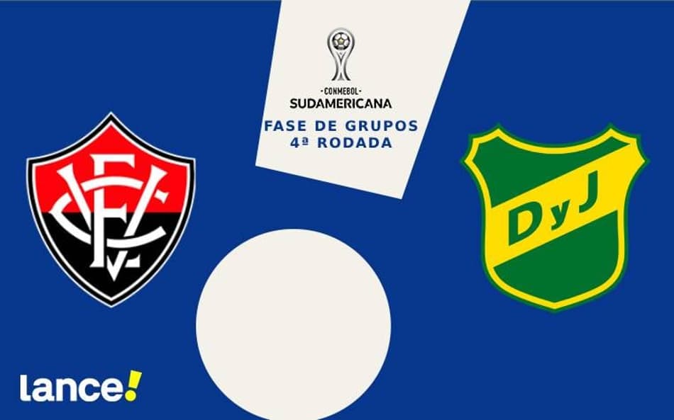 Vitória enfrenta o Defensa y Justicia pela Sul-Americana Foto: Arte / Lance!