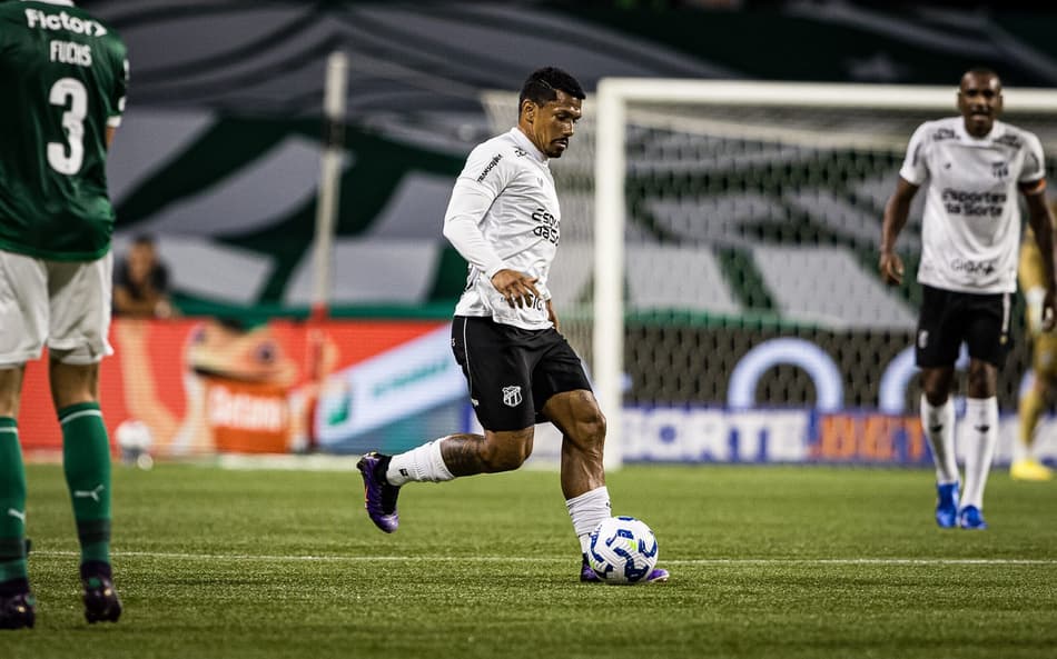 Partida entre Palmeiras e Ceará, pela Copa do Brasil (Foto: Gabriel Silva/Ceará SC)