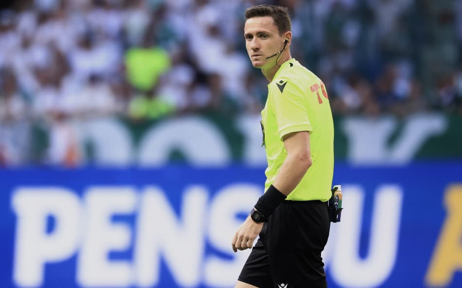 Ramon Abatti Abel árbitro Palmeiras x Flamengo