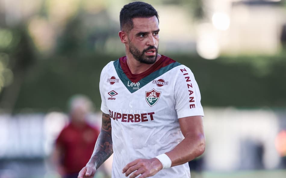 Renato Augusto em sua estreia pelo Fluminense em 2025 contra o Madureira