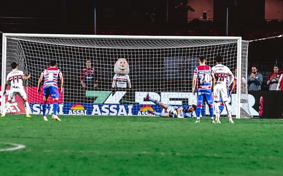Partida entre São Paulo e Fortaleza, pelo Brasileirão 2025 (Foto: Matheus Amorim/Fortaleza EC)