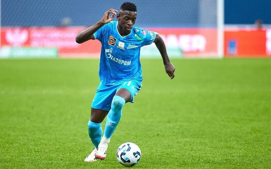 Luiz Henrique entra em campo nesta quarta-feira (14) pelo Zenit para enfrentar o CSKA (Reprodução: Luiz Henrique)