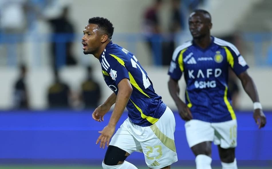 Al Nassr venceu o Al-Okhdood por 9 a 0 (Reprodução: Al Nassr)