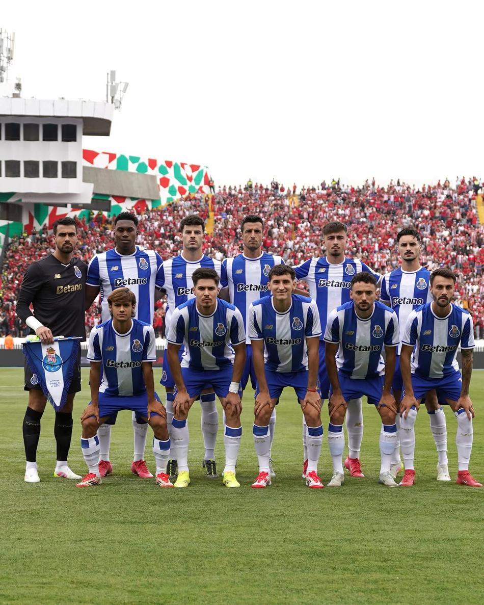 Time titular do Porto contra o Wydad Casablanca em amistoso pré-Mundial
