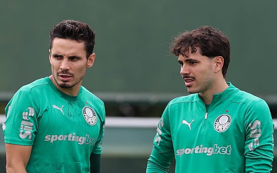 Treino do Palmeiras na Academia de Futebol