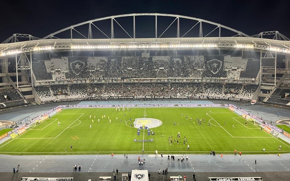 Engenhão antes de Botafogo x Fortaleza