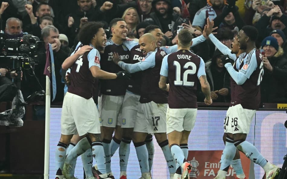 Tottenham é eliminado pelo Aston Villa na Copa da Inglaterra (JUSTIN TALLIS/AFP)