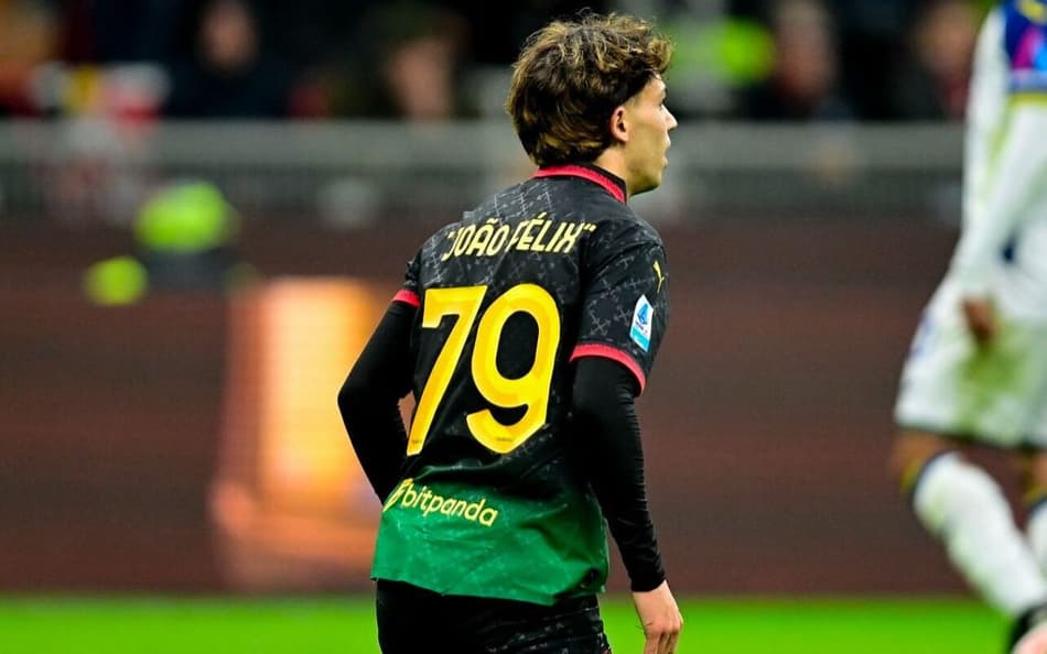 João Félix pelo Milan