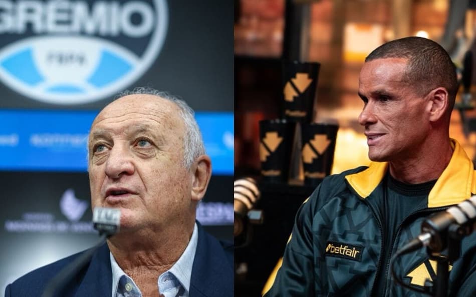 Rivaldo aprovou retorno de Felipão (Foto: Lucas Uebel/Grêmio/Betfair)
