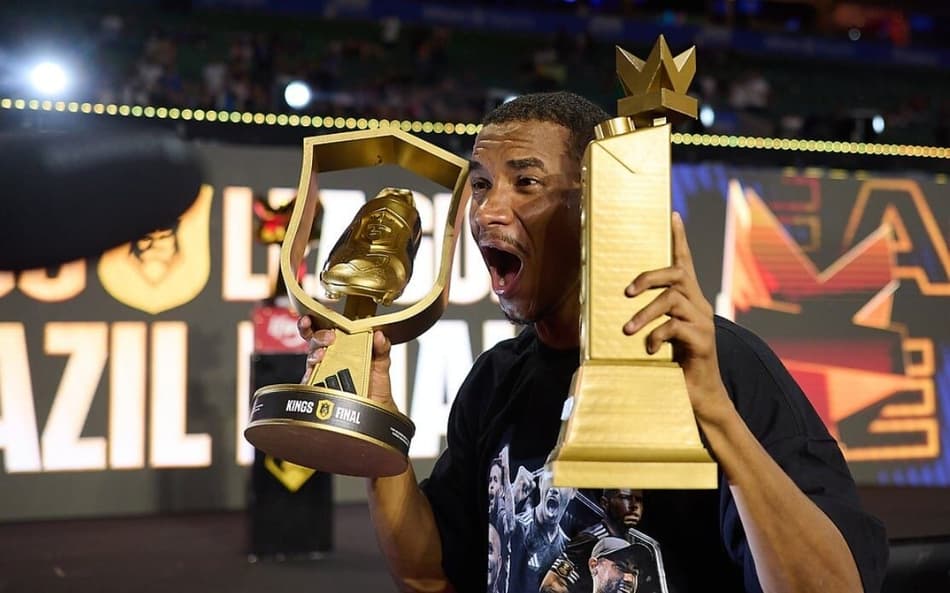 Leleti foi artilheiro e MVP da Kings League Brasil em 2025