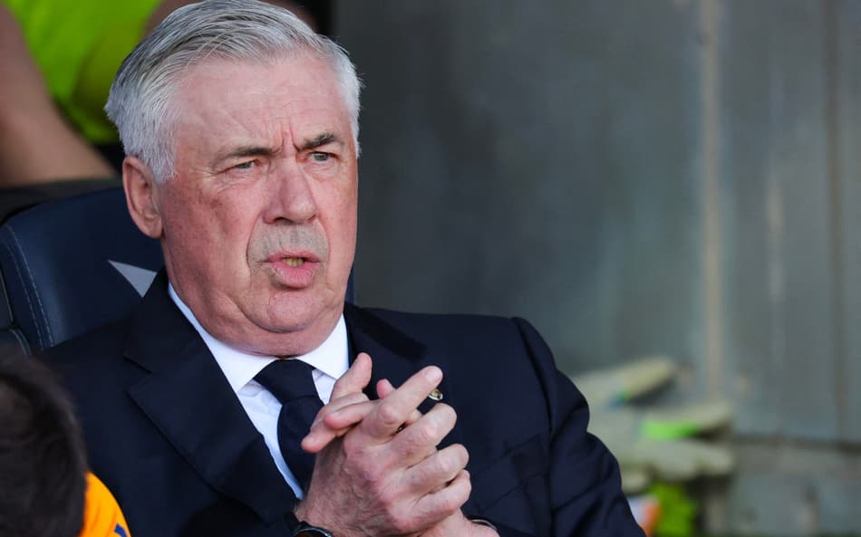 Carlo Ancelotti - Barcelona x Real Madrid - La Liga