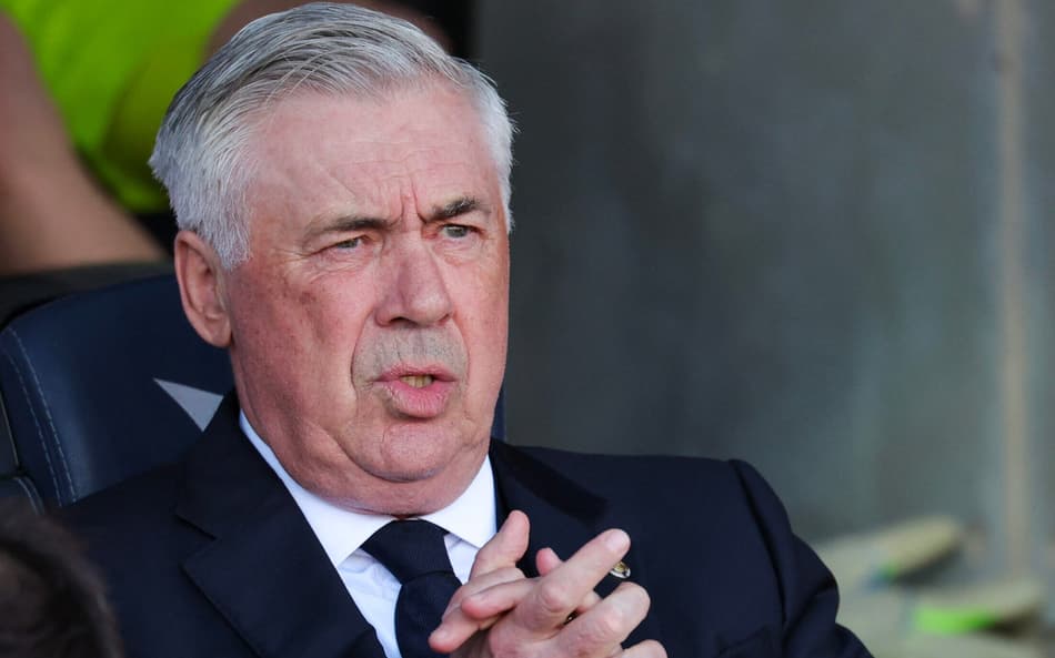 Carlo Ancelotti - Barcelona x Real Madrid - La Liga