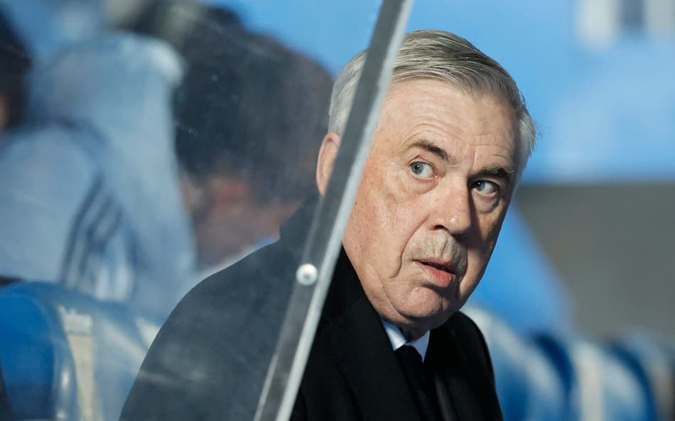 Por dar poucos minutos a Endrick, Ancelotti foi muito criticado por brasileiros (Foto: Oscar del Pozo/AFP)
