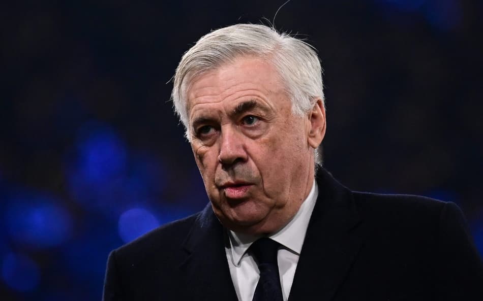 Carlo Ancelotti, treinador do Real Madrid (Foto: Marco Bortorello/AFP)