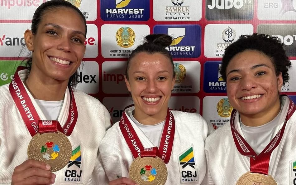 Brasil faturou três bronzes no primeiro dia em Astana