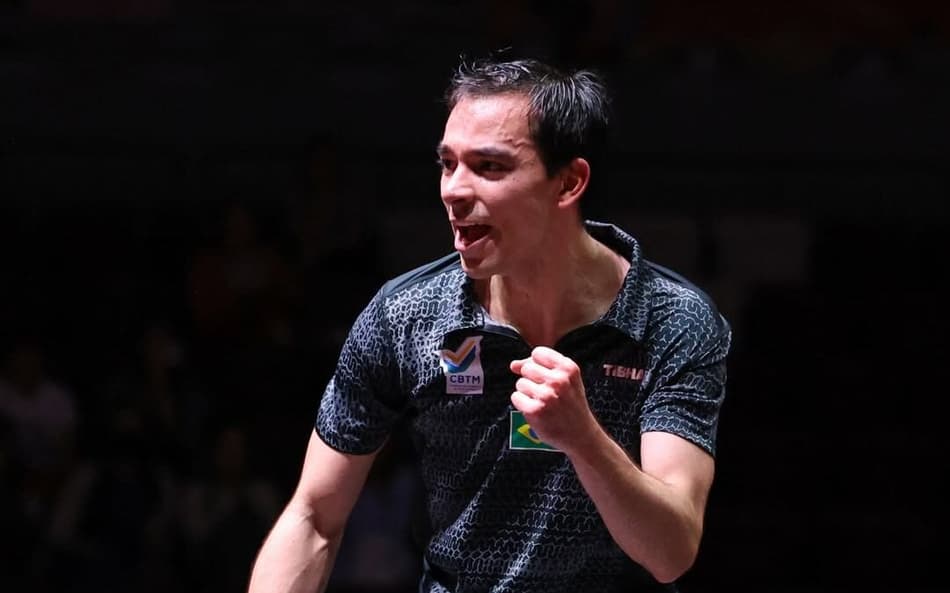 Calderano chegou à final inédita do Mundial