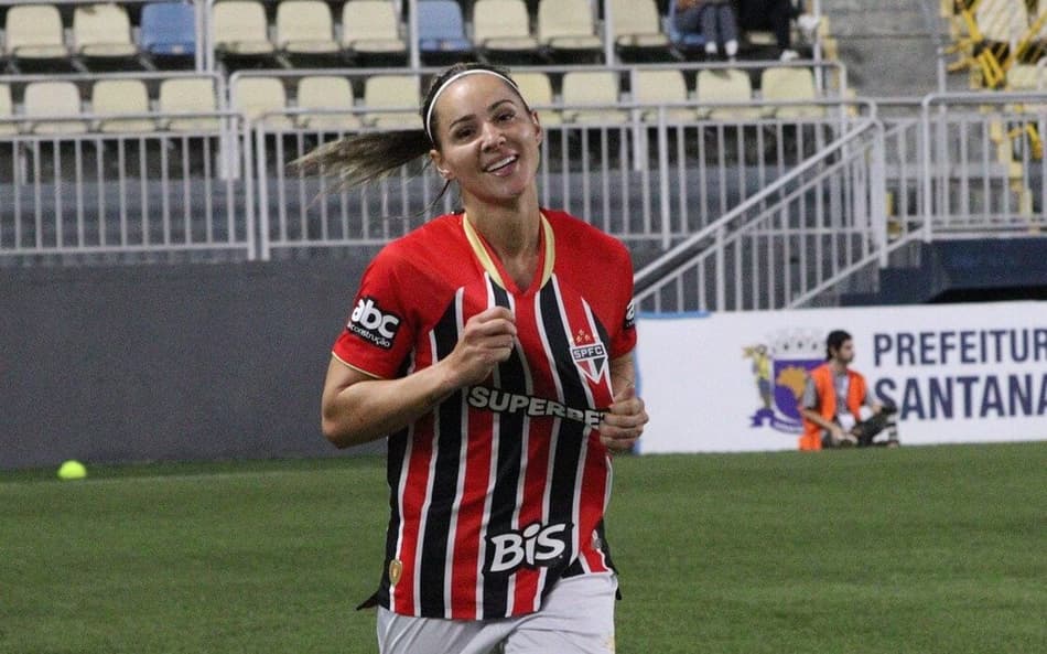 São Paulo dominou a partida e saiu com vitória no Paulistão Feminino. (Foto: Aline Fiuza / São Paulo FC)