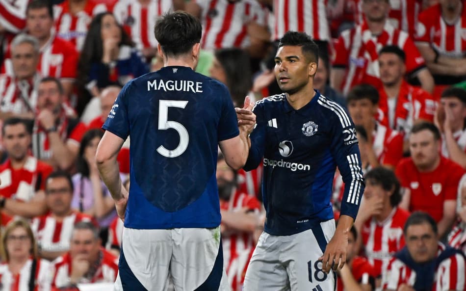 Casemiro - Athletic Bilbao x Manchester United - Europa League