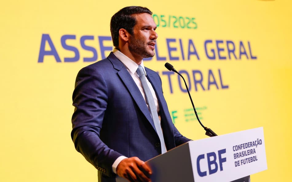 Samir Xaud foi eleito novo presidente da CBF, mas sem apoio unânime