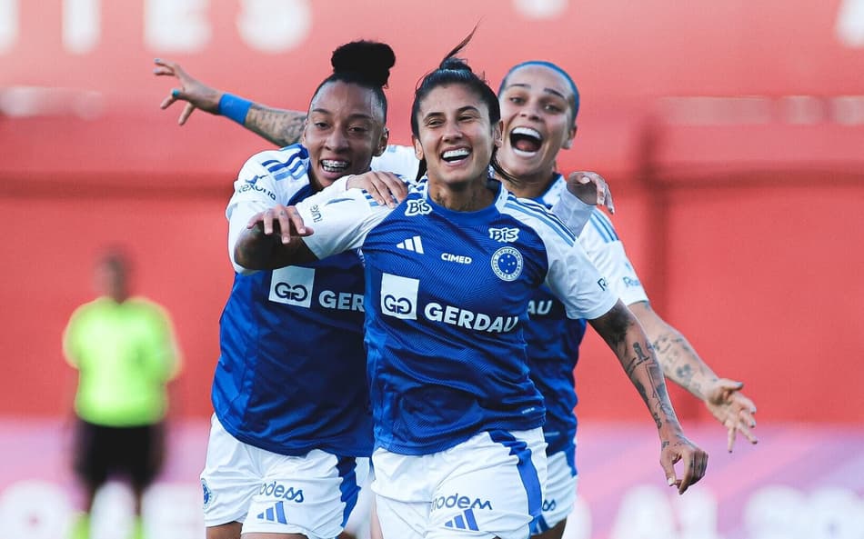 Cruzeiro segue invicto no Brasileirão feminino 2025. (Foto: Gustavo Martins/ Cruzeiro)