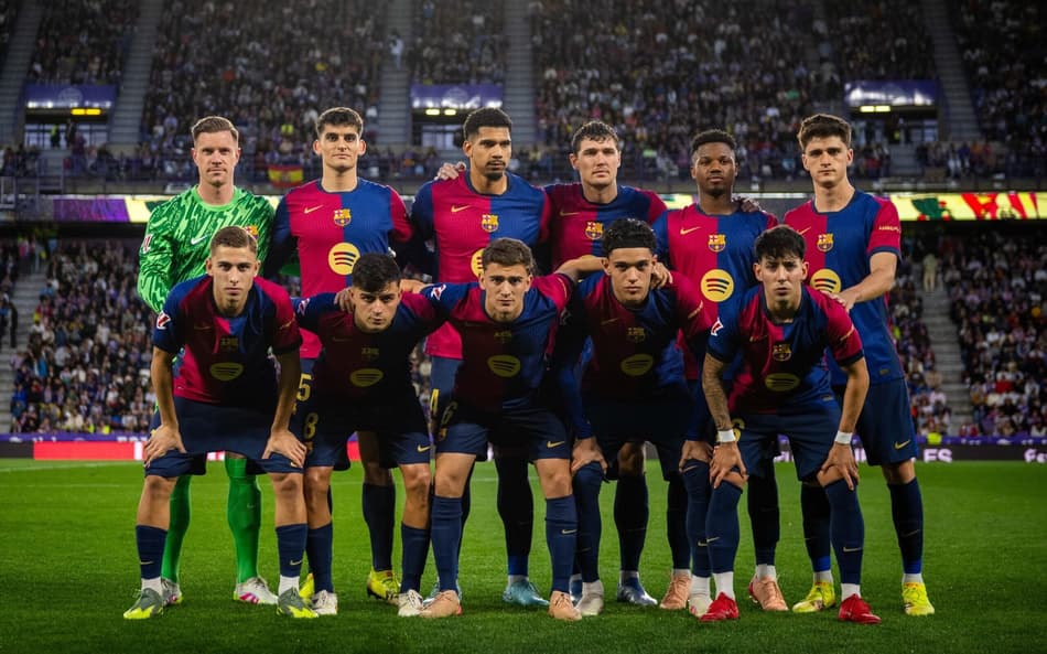 O Barcelona bateu um recorde contra o Real Madrid (Foto: Reprodução/Barcelona FC)