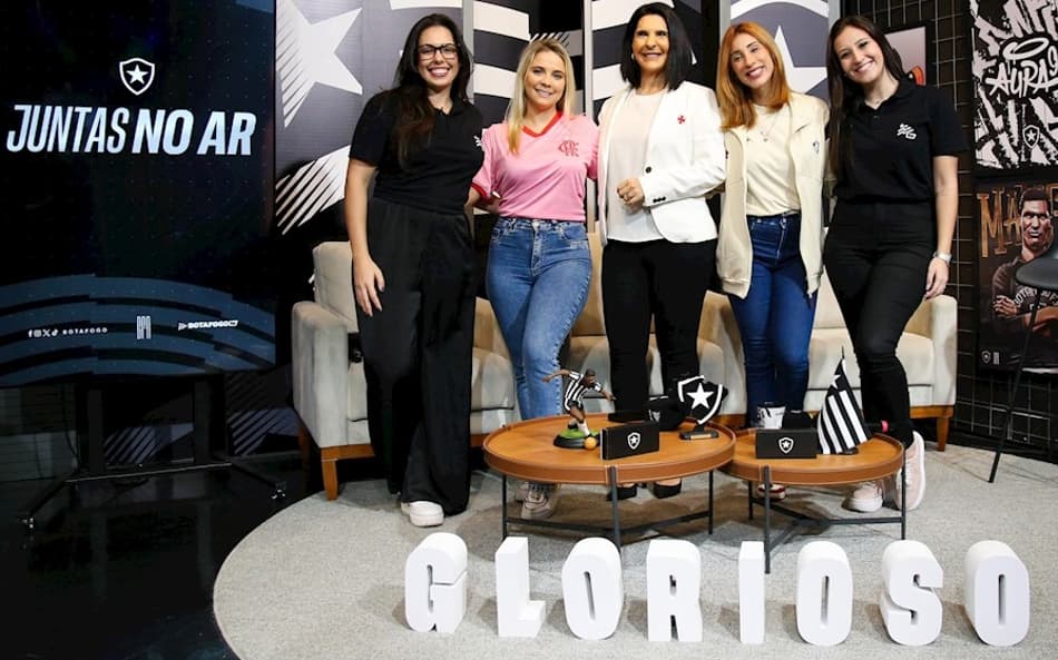 Jornalistas foram convidadas pelo Botafogo (Foto: Divulgação/Botafogo)