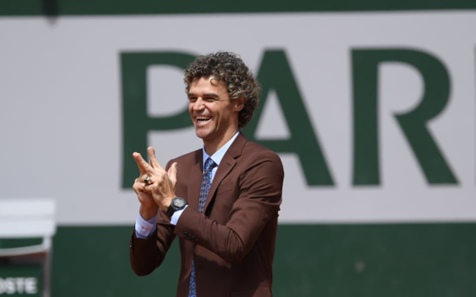 Guga Kuerten em Roland Garros em 2019 (Divulgação)