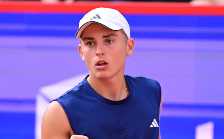 Alemão Justin Engel, aos 17 anos, venceu a primeira partida de ATP 500