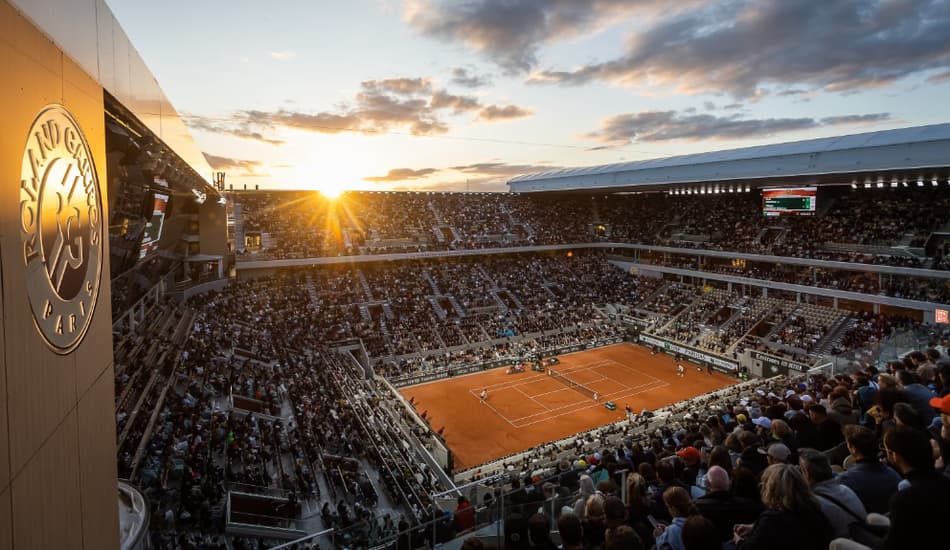 Philippe Chatrier, a quadra central de Roland Garros