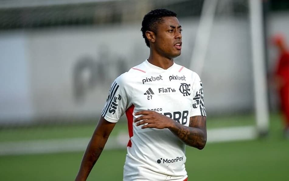 Bruno Henrique - Treino Flamengo