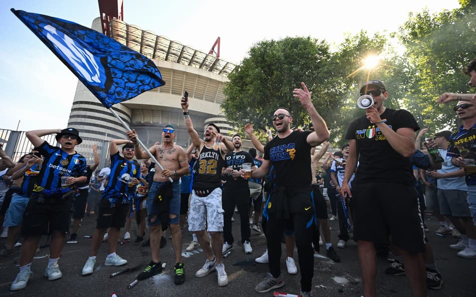 Torcida Inter de Milão - Champions League