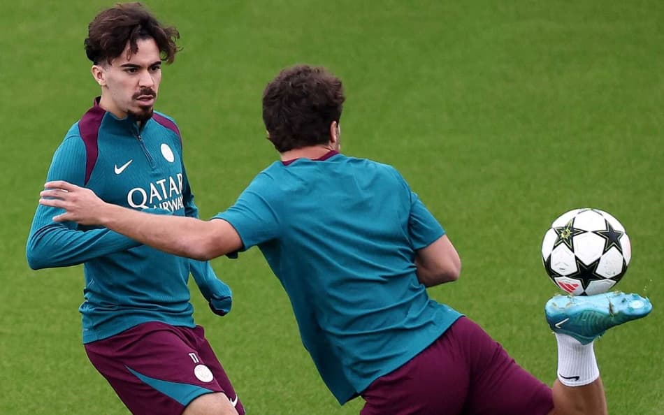 Vitinha e João Neves - PSG