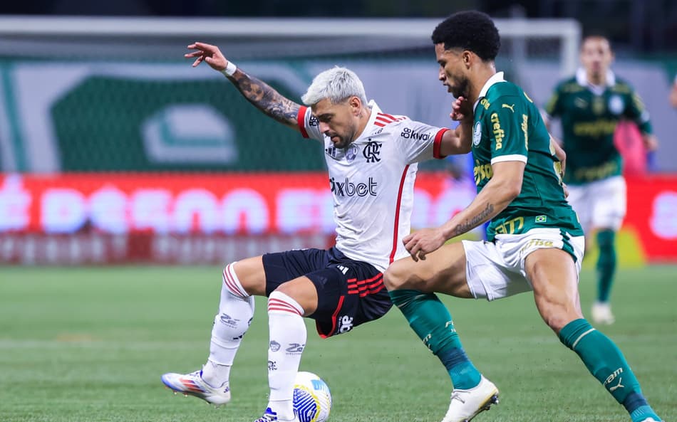 Palmeiras e Flamengo fazem reedição das oitavas da Copa do Brasil contra o Flamengo. Foto: Marcello Zambrana/AGIF