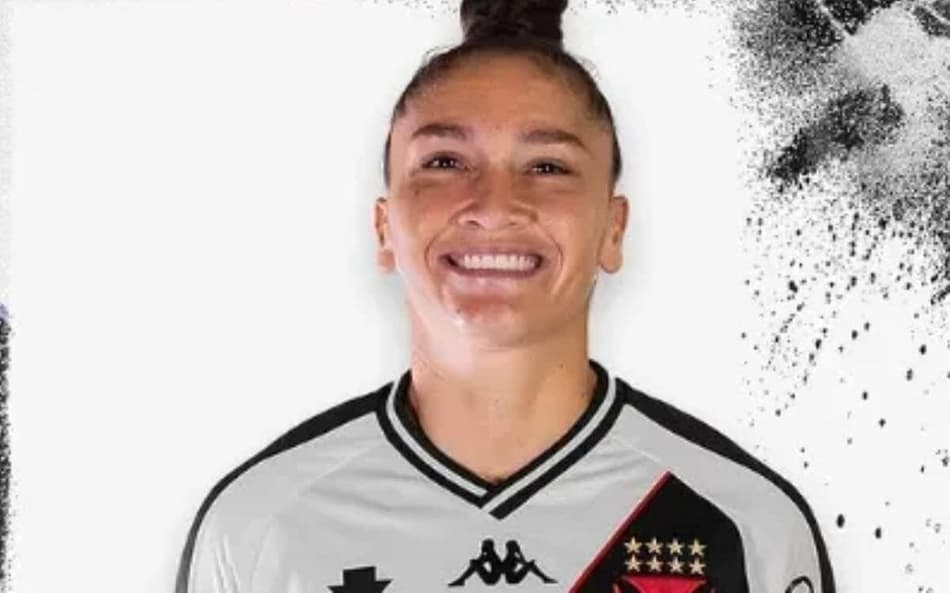 Juh Morais, nova contratada do Vasco. (Foto: Vasco/Divulgação)