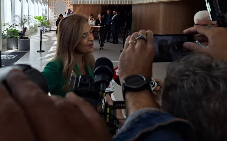 Leila Pereira apoia Samir Xaud na eleição da CBF