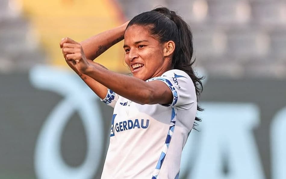 Cruzeiro vence Palmeiras com gol de Marília. (Foto: Rebeca Reis / CBF)
