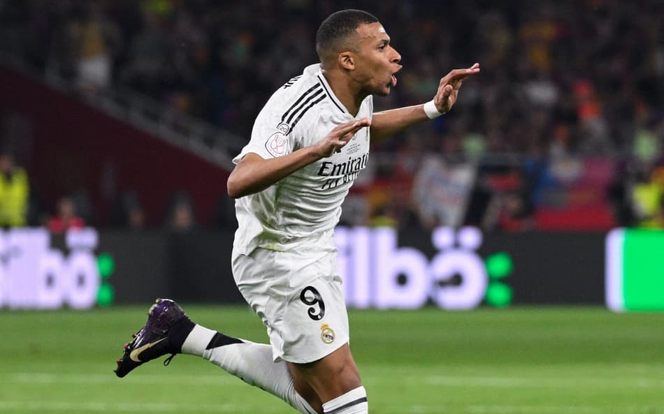 Kylian Mbappé - Barcelona x Real Madrid - Copa do Rei