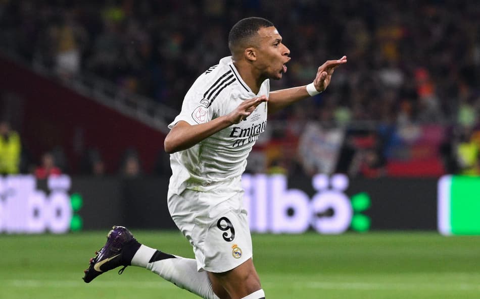 Kylian Mbappé - Barcelona x Real Madrid - Copa do Rei