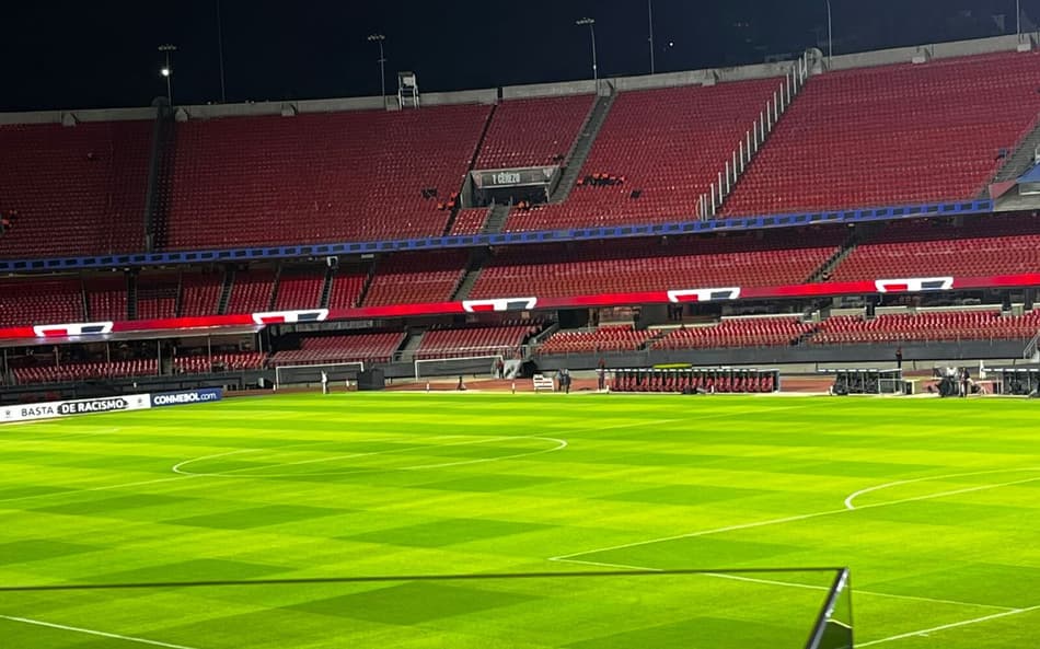 São Paulo x Libertad no Morumbis