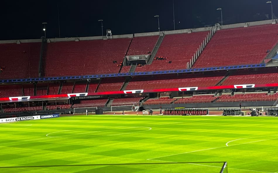 São Paulo x Libertad no Morumbis