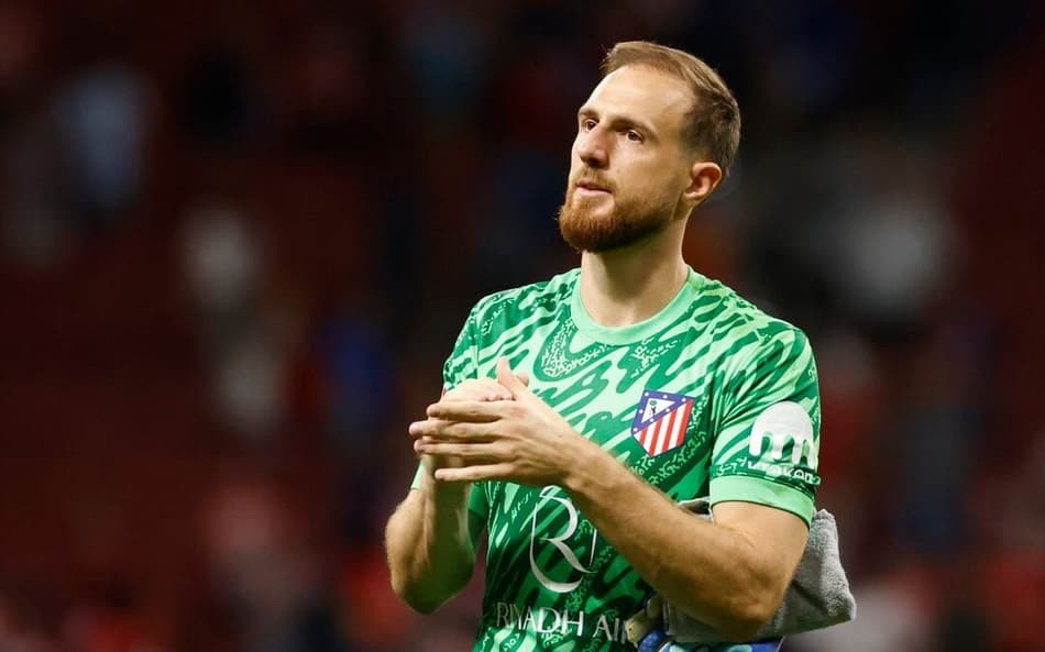 Jan Oblak após partida do Atlético de Madrid