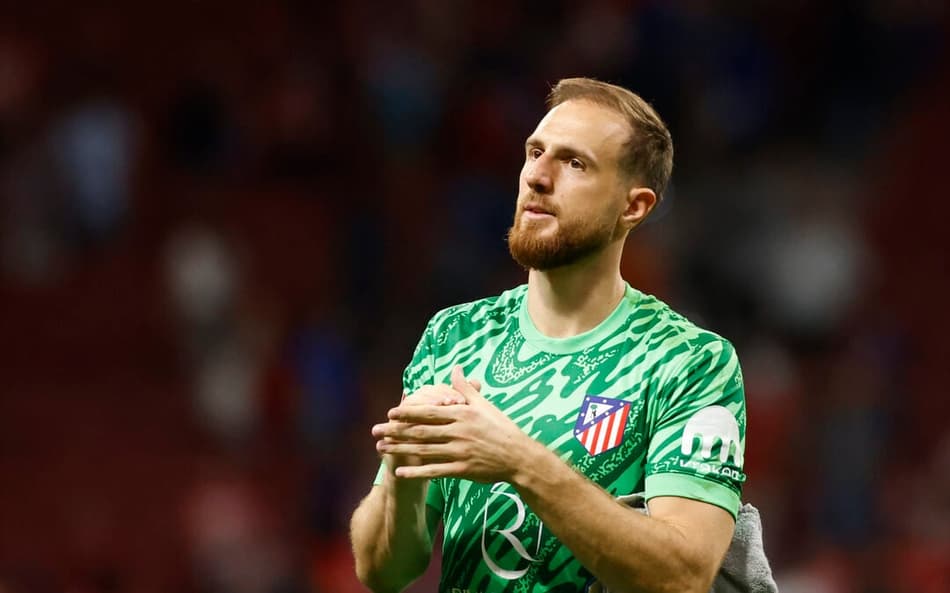 Jan Oblak após partida do Atlético de Madrid