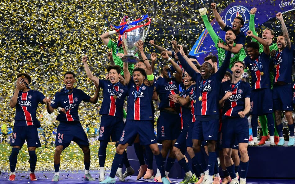 PSG atinge feito que Real Madrid não conseguiu com título da Champions